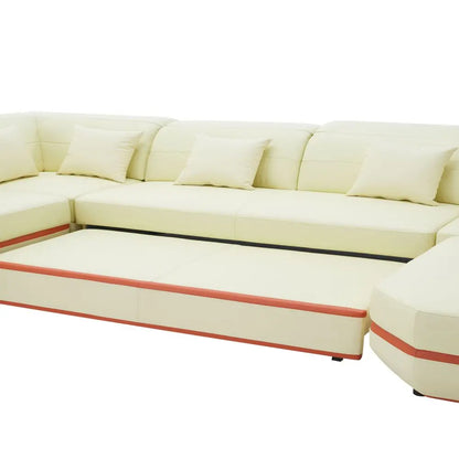 Modern Style Office Genuine Leather Sofa Set Furniture Living Room