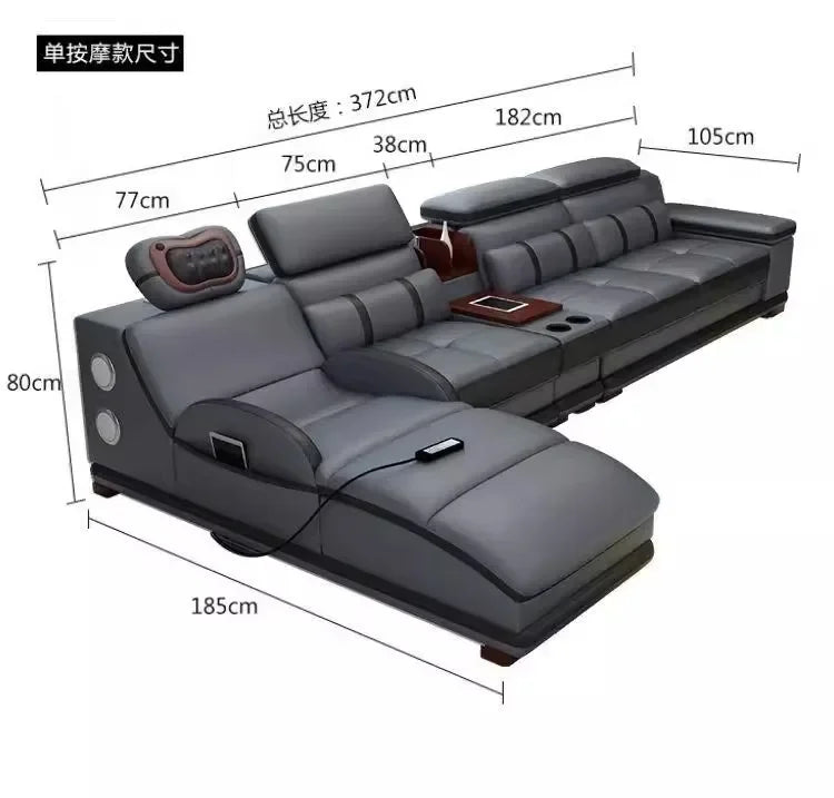 Large Size Lazy Living Room Sofas Leather Relaxing Modern Cheap Lounge Living Room Sofas Luxury Koltuk Takımı Home Decoration
