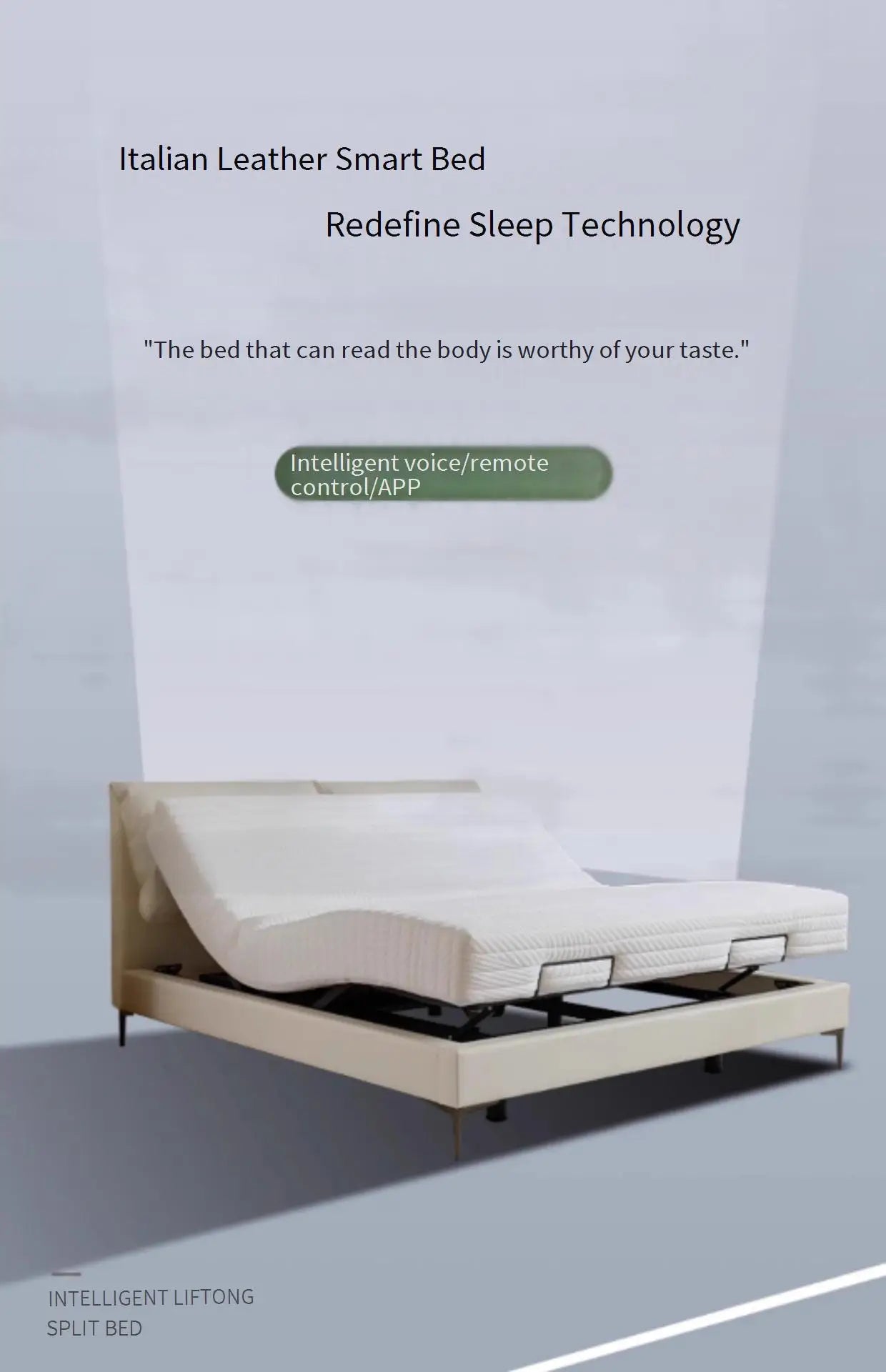 Soft bed Adjustable backrest Soft comfortable bedroom bed Soft folding bed