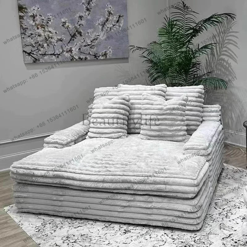 Ergonomics Puffs Living Room Sofas Filling Design Patio Relaxing Living Room Sofas Tiny House Floor Muebles Trendy Furniture