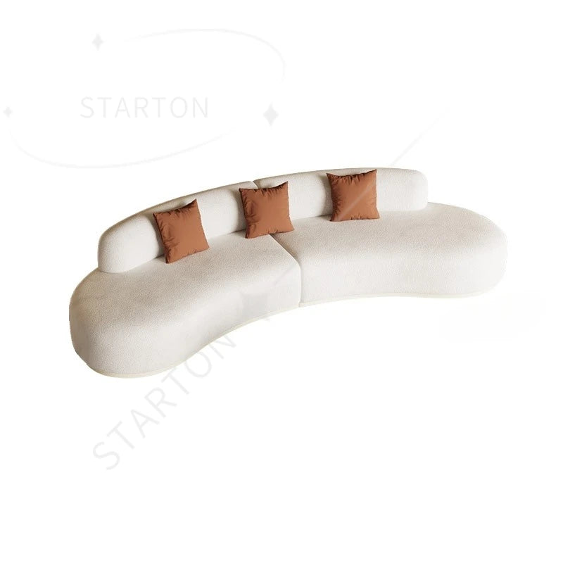 Modern Sofas Romantic Comfortable Adult Divano Balcony Furniture Cream Wind Aesthetics Sofas Lounge Luxury Gaming Lazy Nordic