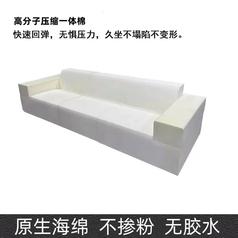 living room office Armchair Convertible sofa L-shape lounge compressed sofa seats lazy home modern Relaxing luxury furniture