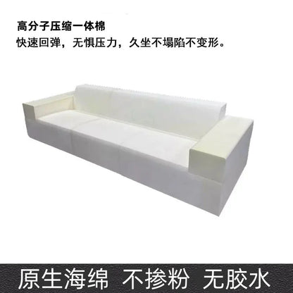 living room office Armchair Convertible sofa L-shape lounge compressed sofa seats lazy home modern Relaxing luxury furniture
