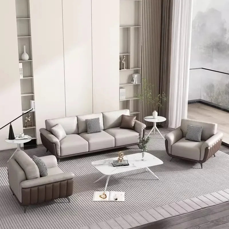 #x Small Luxury Office Furniture Living Room Office Sofa Set Fabric Cover Modern 1 3 Seat Sofa