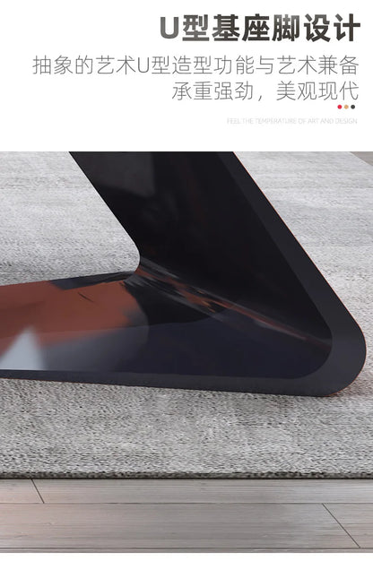 Fashionable Creative Office Desk Light Luxury Supervisor Manager Office Desk Accent Art Office Furniture Der Schreibtisch XYOD