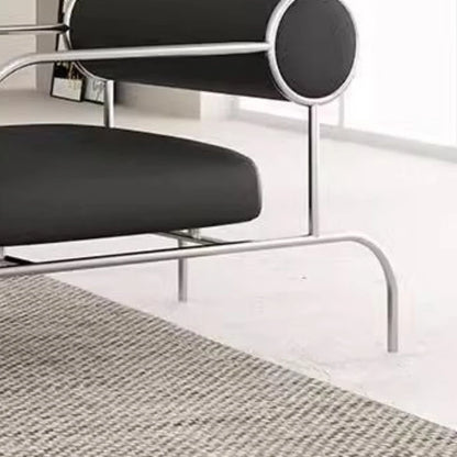 art simple Armchair Medieval style stainless Italian minimalist Armchair ergonomic design cadeiras para sala de estar furniture