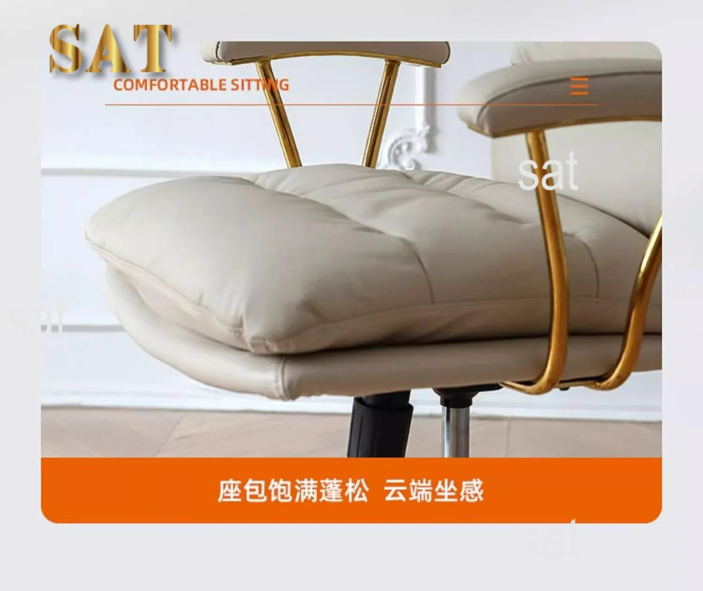 Comfort Sedentary Office Chair Meeting Luxurious Simplicity Bedroom Office Chair Lounge Vanity Home Furniture Escritorio