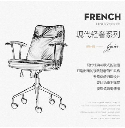 Modern Comfortable Office Chair Simple Design Cheap Rotatable Armchair Meditation Breathability Chaise De Bureaux Home Furniture