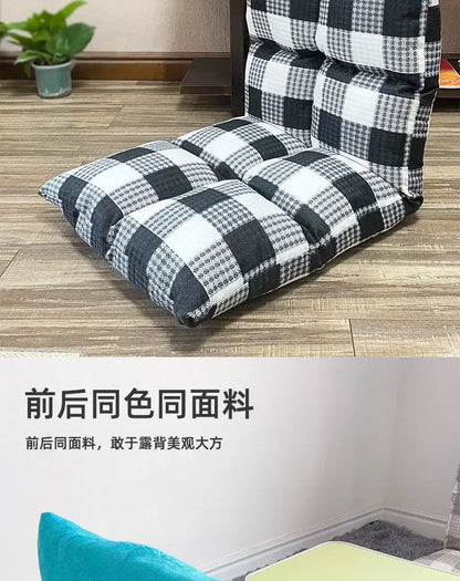 Floating Window Chair Lazy Person Sofa Single Person Tatami Bedroom Balcony Dormitory Small Bed Backrest Chair Folding