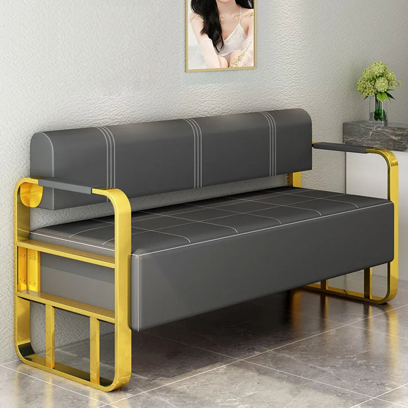 Chair Barber shop sofa chair reception room sitting area long sofa chair thickened equal sofa