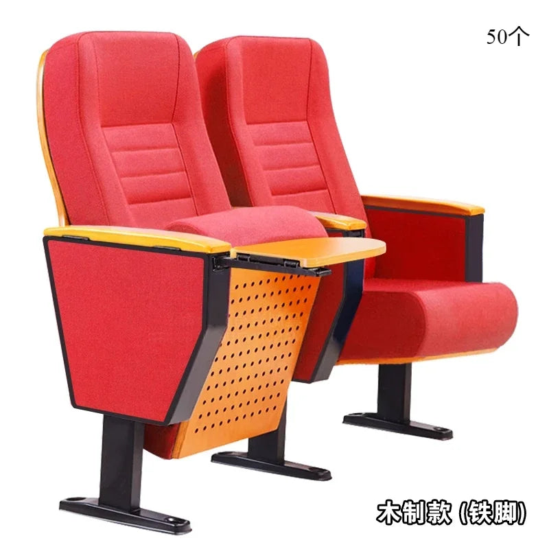 HT meeting room with row chairs Cinema School ladder classroom Aluminum alloy academic lecture hall seat
