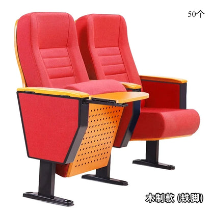 HT meeting room with row chairs Cinema School ladder classroom Aluminum alloy academic lecture hall seat