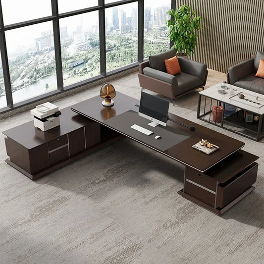 Aesthetic Executive Office Executive Desk Reading Minimalist Table Computer Tables Coffee Reception Tavolino Hotel Furniture