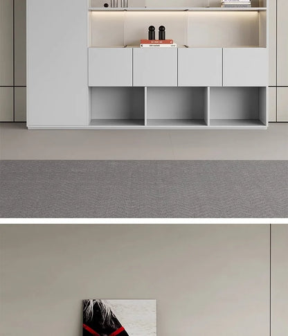 Simple and light luxury office desk and chair combination President's table Manager table Large desk office