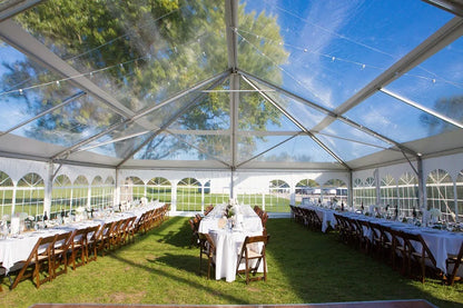 Clear Top PVC Party Tent Waterproof Wedding Event Canopy Outdoor Marquee Customized Product No Fixed Sizes Custom Size Customize