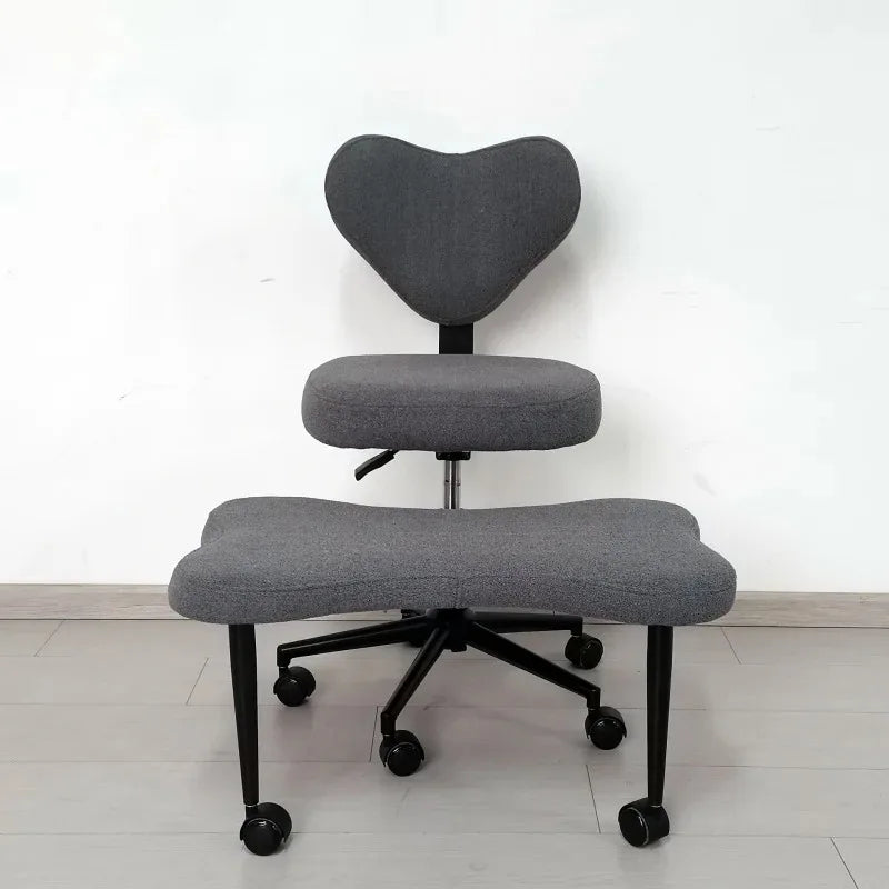 Cross Legged Office Chair – Meditation Seat with Lumbar Support for Desk Work, Yoga & Mindfulness Comfortable & Space-Saving