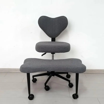 Cross Legged Office Chair – Meditation Seat with Lumbar Support for Desk Work, Yoga & Mindfulness Comfortable & Space-Saving
