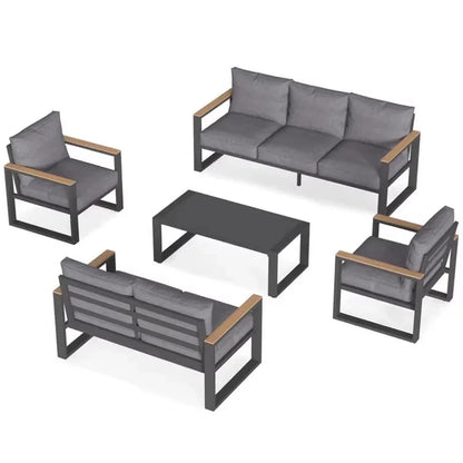 Outdoor villa, garden terrace, sofa courtyard, waterproof sunscreen sofa chair, furniture, leisure hotel B&B sofa