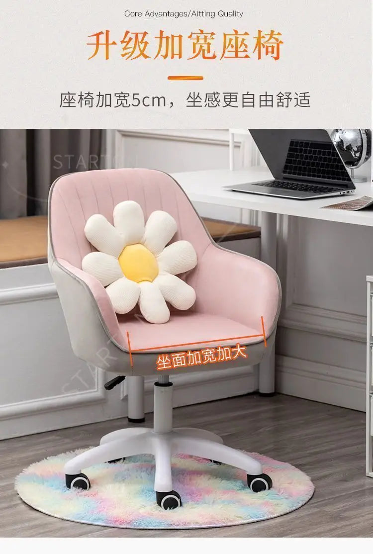 New Arrival Desk Chair - Home Comfort with Lumbar Support for Office & Study Spaces