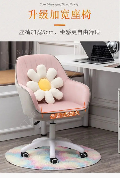 New Arrival Desk Chair - Home Comfort with Lumbar Support for Office & Study Spaces