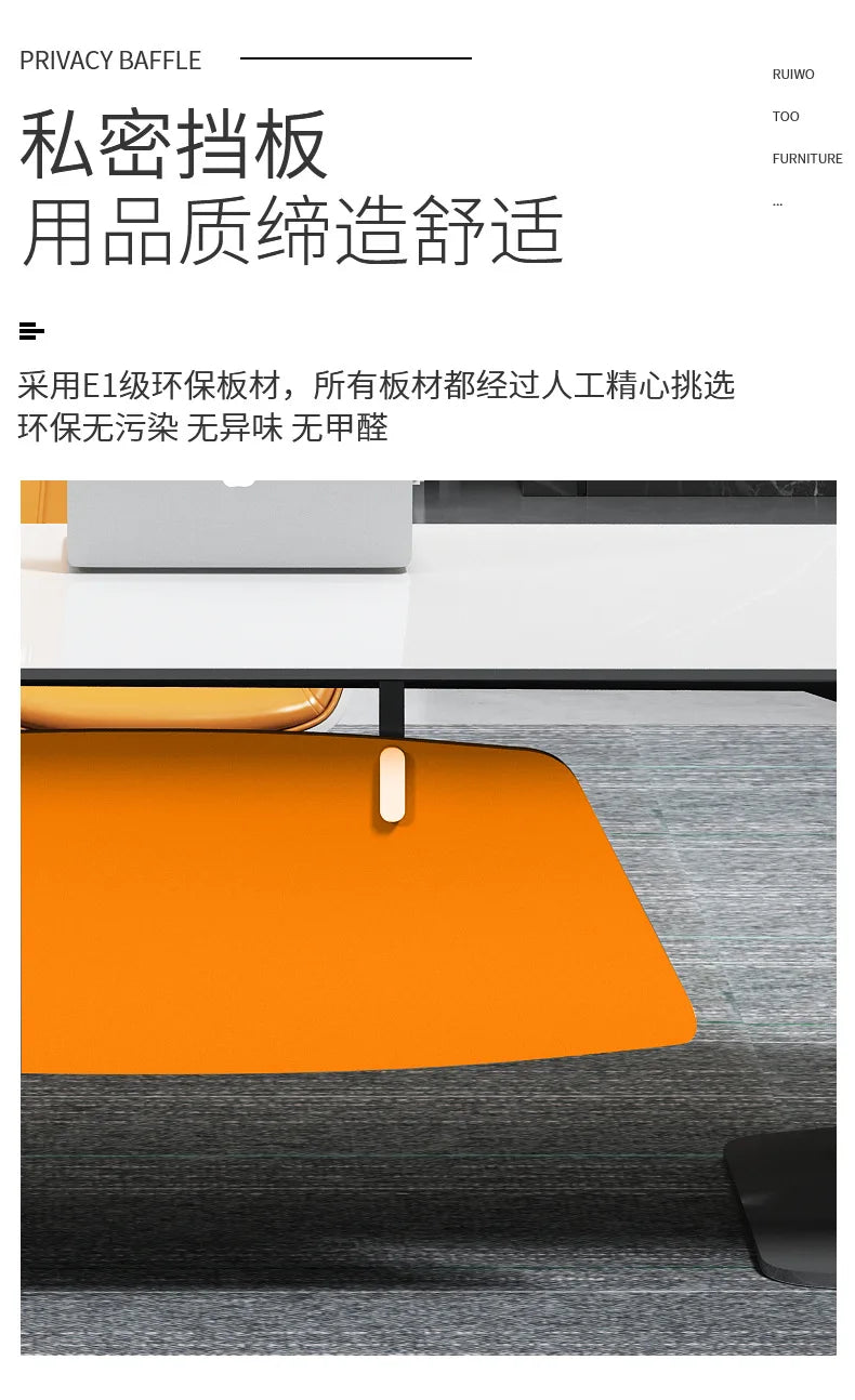 Minimalist Atmosphere Office Desk Computer High Single Fashionable Office Desk Irregular Office Furniture Der Schreibtisch XYOD