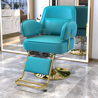 Hair Barber Shop Chair Salon Special Cutting Modern Style Hairbarber Swivel Liftable Furniture Lift Hairdressing Beauty Chairs