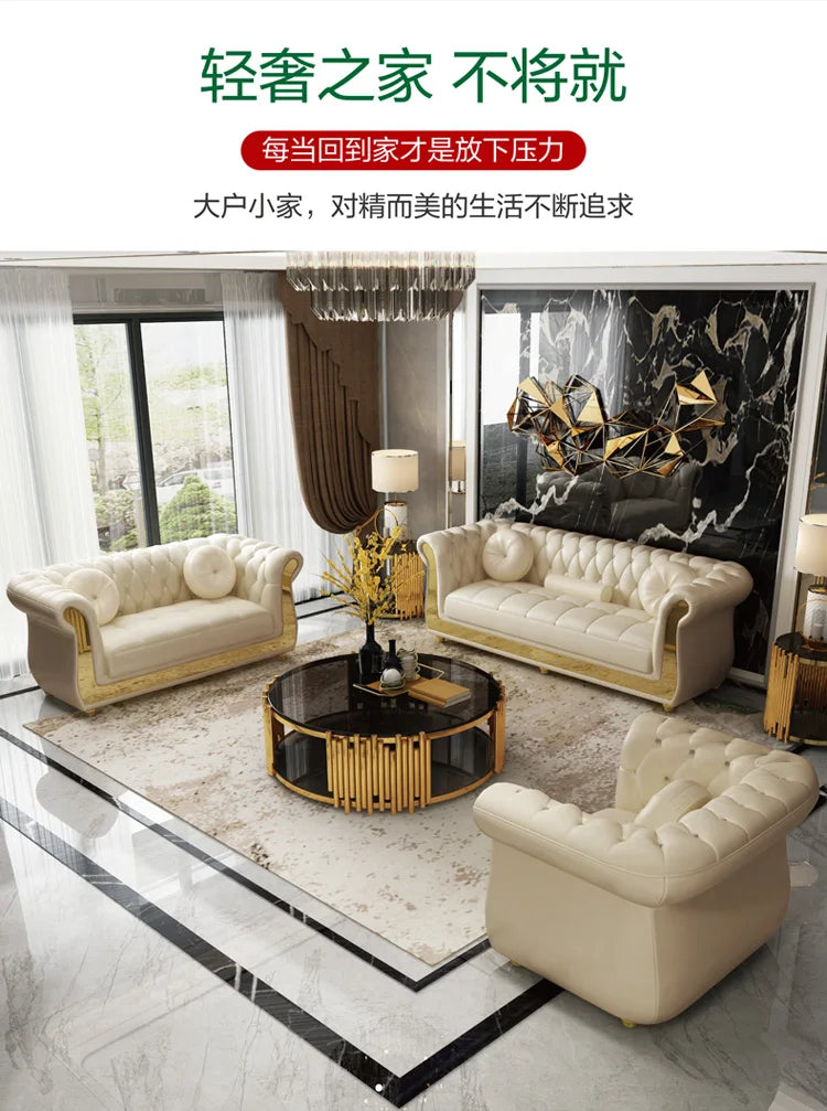 Stylish Modern Luxury Reclining Sofa Perfect Corner Couch Chic Living Room Relaxation Elegance Deserve Canape Salon Decoration