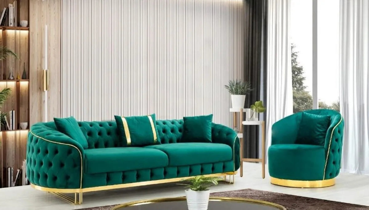 Modern Luxury Sofa Set Velvet Sofa Living Room Sofa