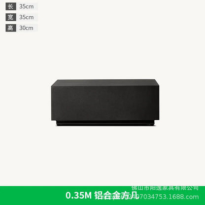 Outdoor high-end sofa villa garden courtyard hotel swimming pool leisure outdoor waterproof and sunscreen aluminum  combination