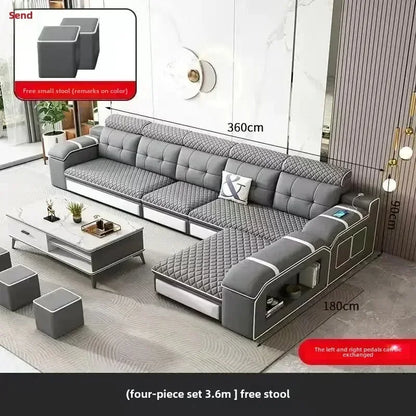 Durable Premium Quality Couch Pouf Living Room Sofas Futon Floor Designer Relaxing Filling Nordic Living Room