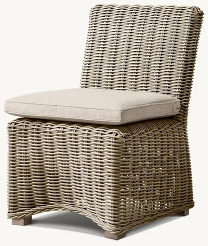 Hot Sales Luxury Modern Waterproof Outdoor Wicker Balcony Aluminum Frame