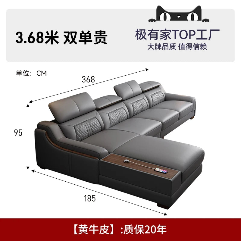 Genuine Leather Modern Sofas Luxury Recliner Comfortable Relax Armchairs Sofas Bedrooms Lazy Sillas Para Sala De Estar Furniture