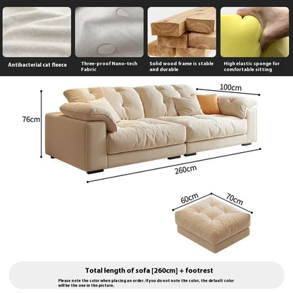 Living Room Set Sofas Office Frameless Armchairs Girls Home The Sets Convertible Frameless Single Couch Modern Air Furniture