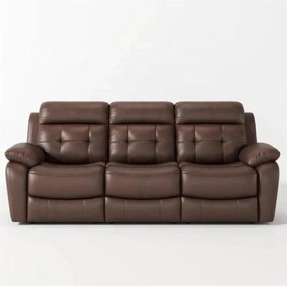 Comfortable living room artificial leather recliner sofa