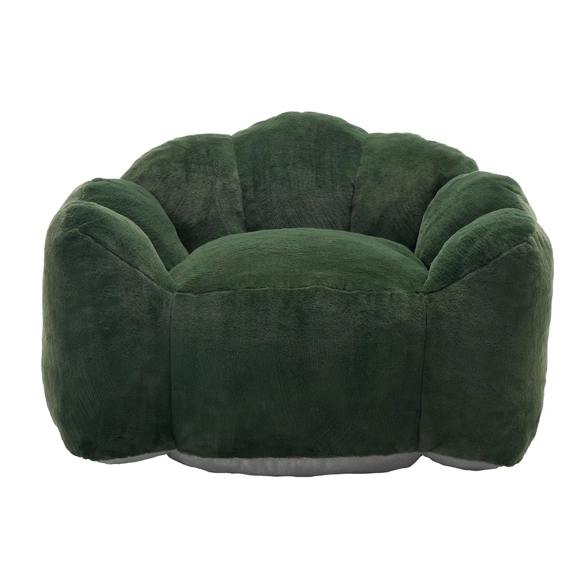 Bean Bag Chair for Adults, Floral Shaped Bean Bag Single Sofa, Ultra Soft Faux Fur Floor Sofa, Oversize Reading, Customized