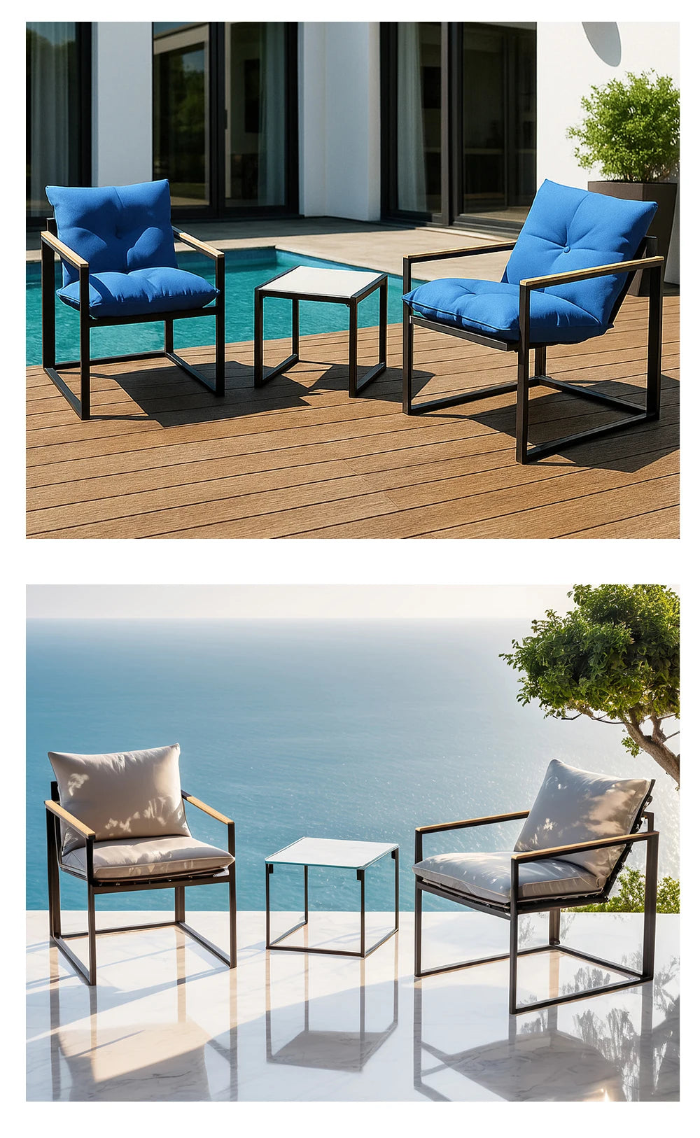 Armchair Boho Garden Furniture Sets Retro Plastic Garden Furniture Sets Gazebo Fabric Loungeset Garten Garden Furniture Outdoor