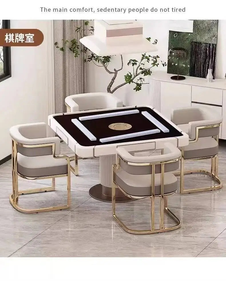 Luxury Dining Chairs Hotel Sales Office Receives Mahjong Sofa Chairs To Discuss Makeup Chairs in Nail Shops Velvet Bar Stool Hig