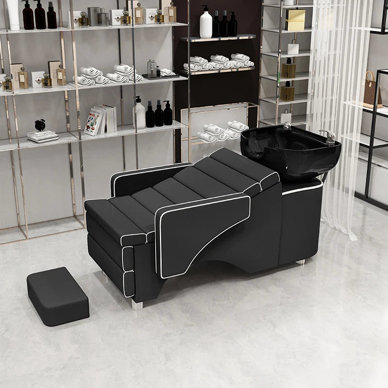 Luxury Premium Shampoo Chair Minimalist Simple Shampoo Chairs Moveis Para Salão De Beleza Baratos Cabeleireiro Salon Furniture