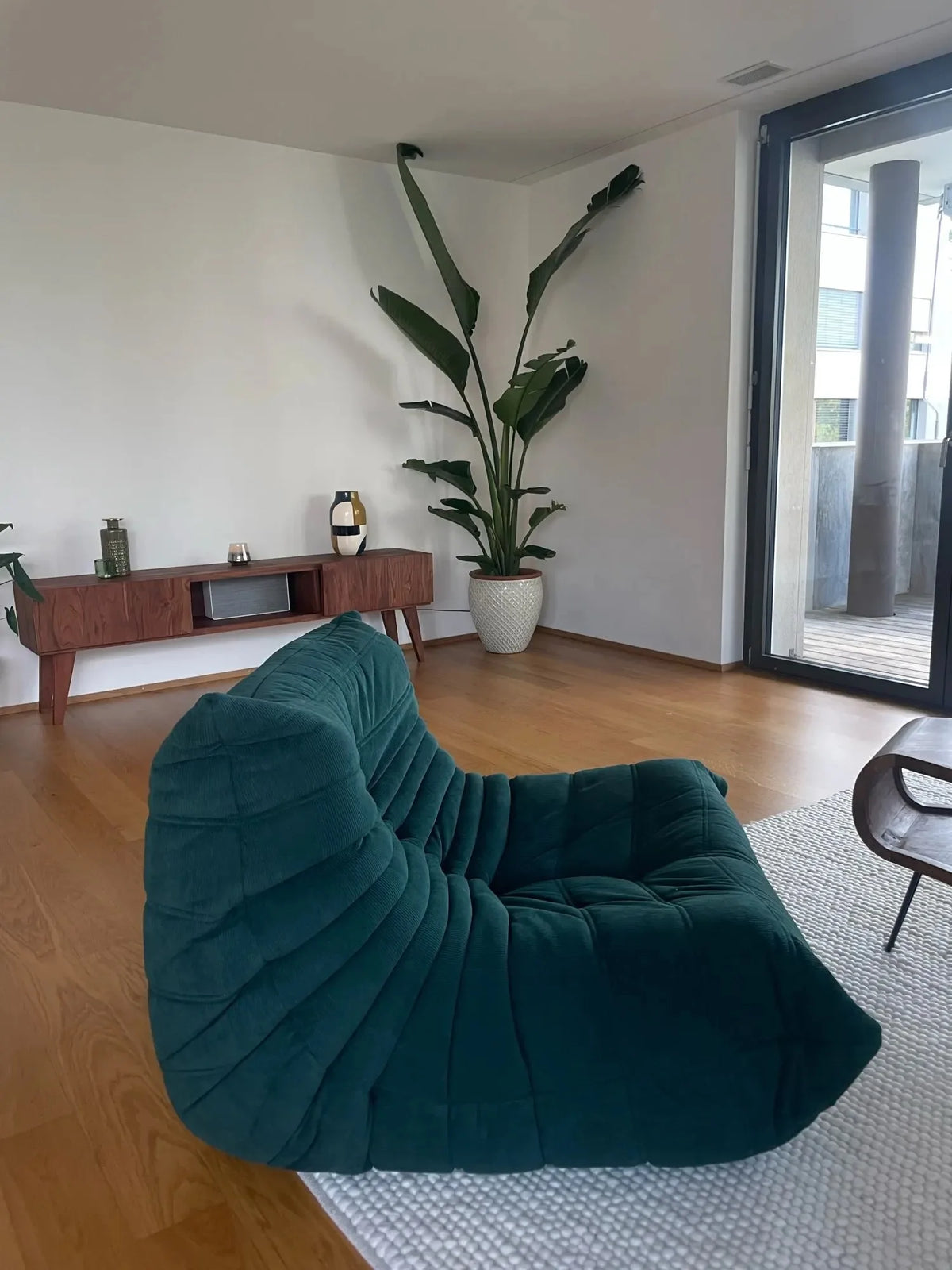 Caterpillar sofa togo modern living room balcony lounge lazy sofa available white lamb wool sofa