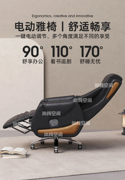 Leather Gaming Chair Meditation Modern Comfortable Office Cute Living Room Chair Durable Elastic Sillas De Oficina Furniture
