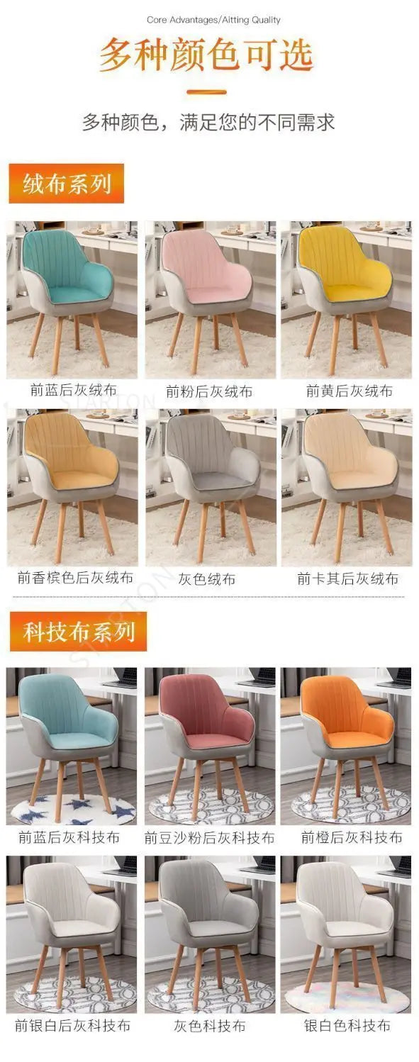 New Arrival Desk Chair - Home Comfort with Lumbar Support for Office & Study Spaces