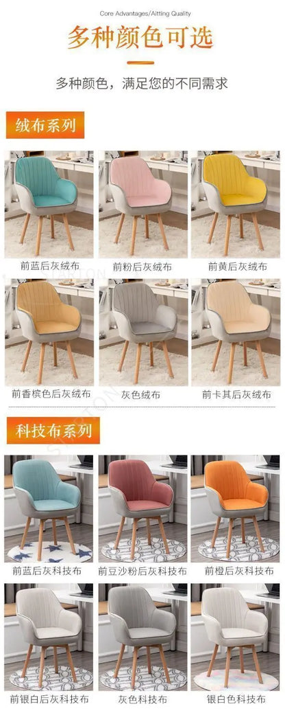 New Arrival Desk Chair - Home Comfort with Lumbar Support for Office & Study Spaces