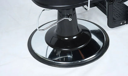 Barber Chair Retro Stylish Hairdressing Beauty Armrest Hydraulic King Hair Styling Classic Furniture Salon Barber Chair