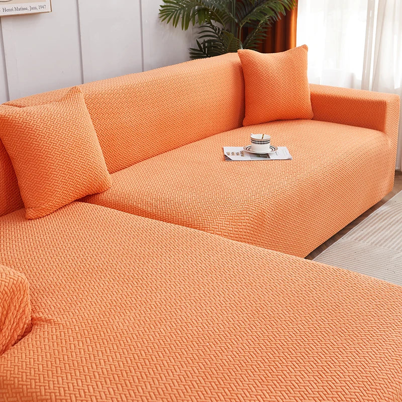 1 PC Jacquard Sofa Cover dustproof Sofa Cover For Living Room Protector Removable Washable Slipcover