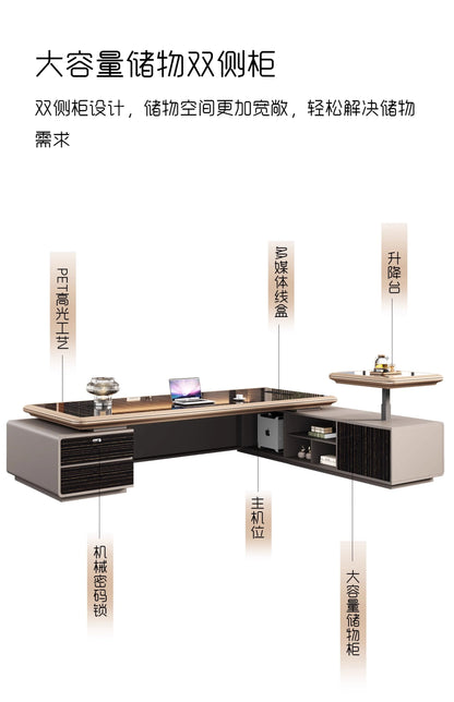 Bedroom Computer Office Desk Cheap Computer Gaming Drawer Conference Office Desk Reception Space Saving Tavolo Salon Furniture