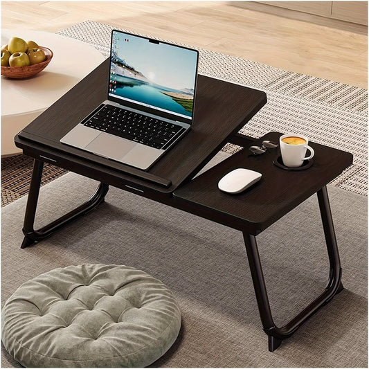Adjustable Foldable Laptop Desk Portable Ergonomic Stand for Bed Sofa Notebook