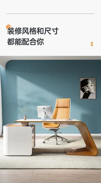 Aesthetic Desk Accessories Removable Table Design Gaming Tables Coffee Height Luxury Terrace Meuble Bureau Office Furniture