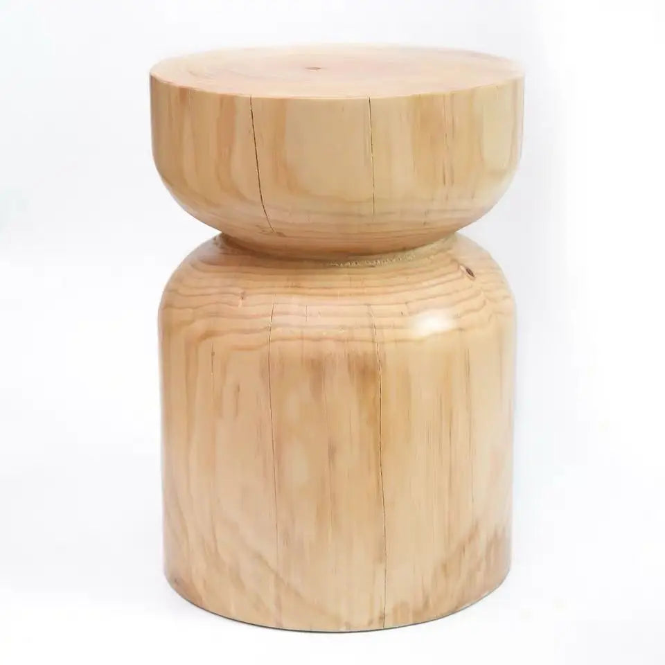 Scandinavian Solid Wood Coffee Tables Zen Balcony Tea Table Rustic Flower Stand Corner Stool Natural Wooden Living Room Seats