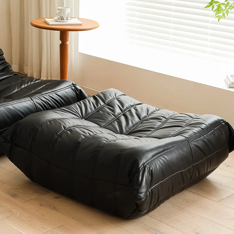 Lazy sofa single leisure chair modern simple technology leather ins