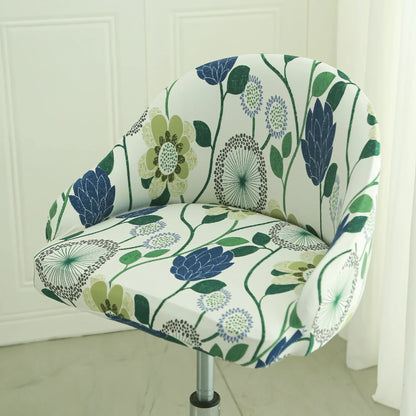 1PC Semi-Circular Universal Wear-Resistant Chair Cover Chair Cover Dust-proof Elastic Restaurant Hotel Dining Chair Cover 의자 커버